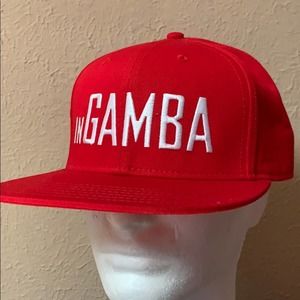 InGamba #grinta Red Snapback NEW without tags